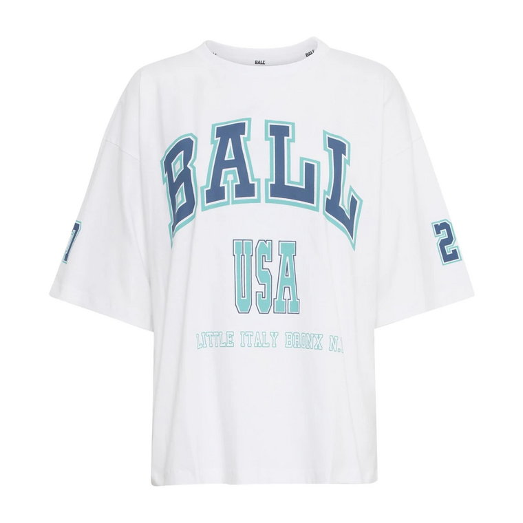 Bright White Oversized T-Shirt Ball