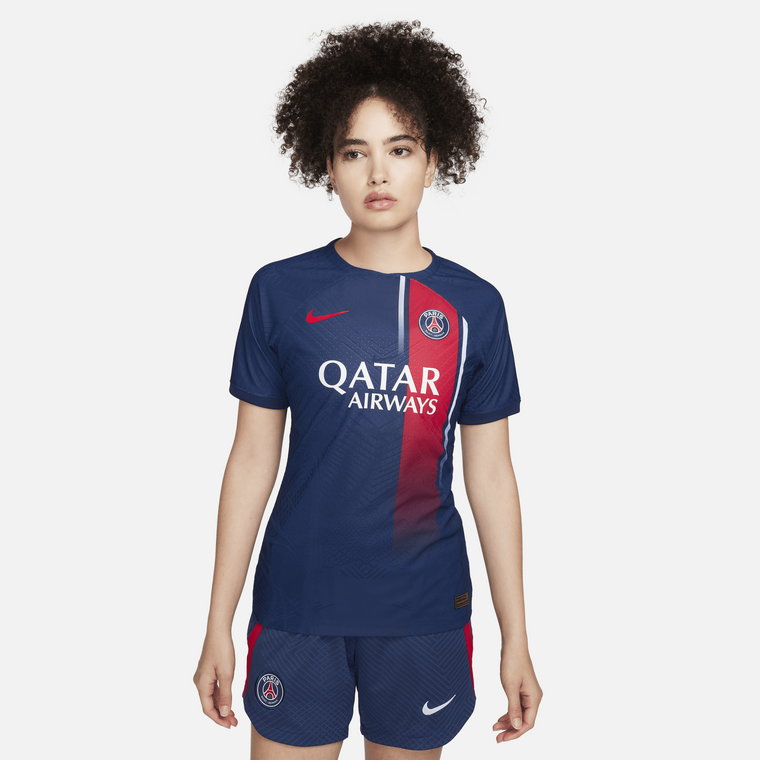 Damska koszulka piłkarska Nike Dri-FIT ADV Paris Saint-Germain Match 2023/24 (wersja domowa) - Niebieski