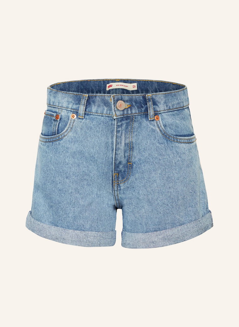 Levi's Szorty Jeansowe Mini Mom blau