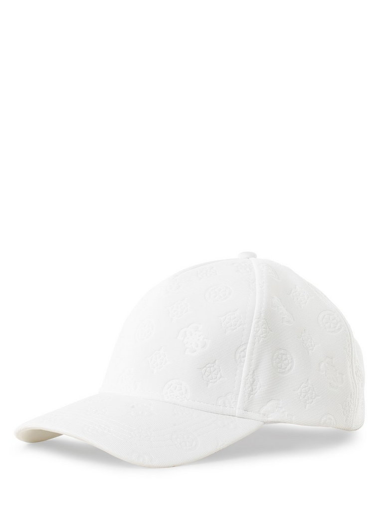 GUESS - Damska czapka z daszkiem, biały