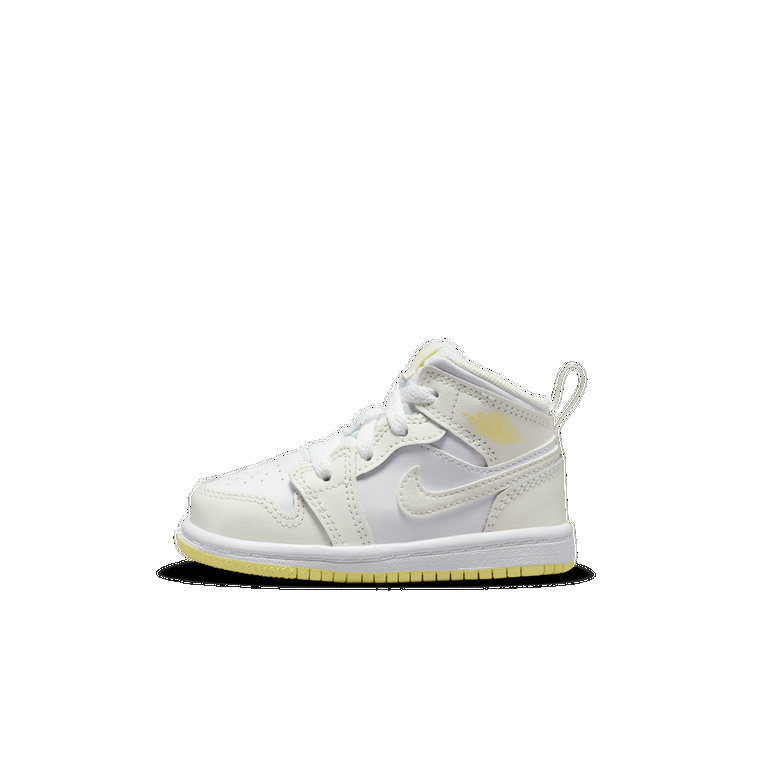 Buty dla niemowląt i maluchów Jordan 1 Mid - Biel
