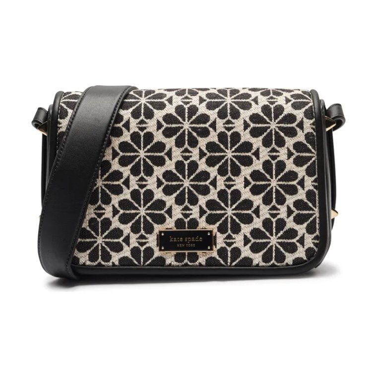 Kate Spade Listonoszka Spade Flower Jacquard | z dodatkiem skóry