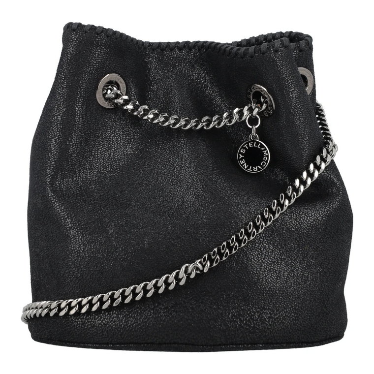 Czarna torba wiadro Falabella Stella McCartney