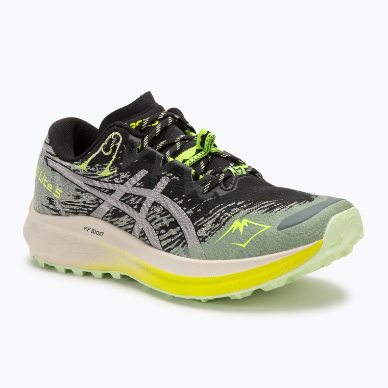 Buty do biegania damskie ASICS Fuji Lite 5 black/oatmeal