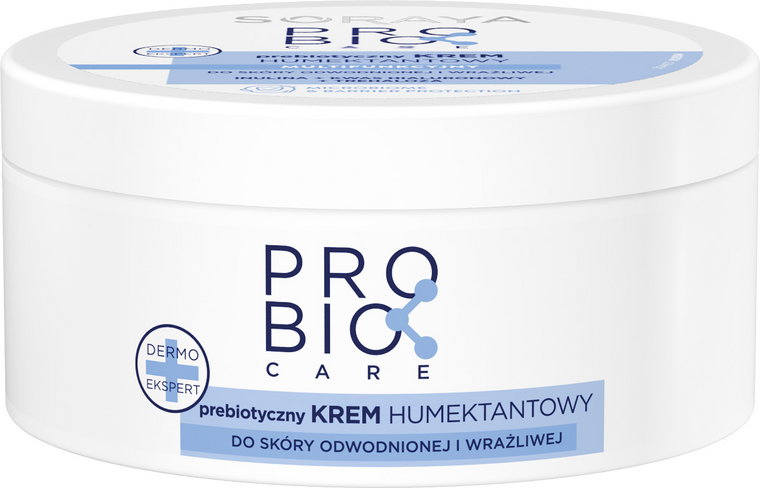 Soraya Probio Care prebiotyczny Krem humektantowy do skóry odwodnionej i wrażliwej 200 ml