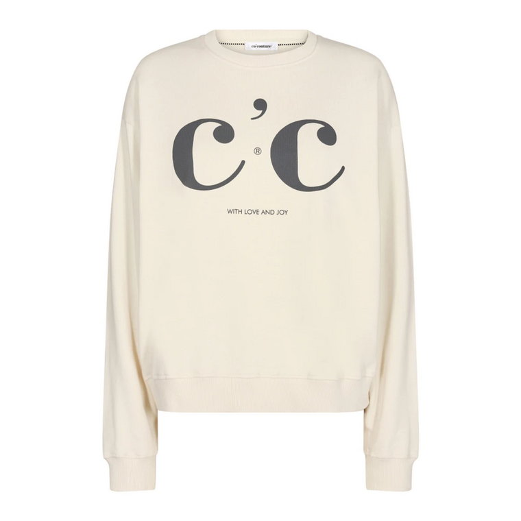 Cleancc Off White Sweatshirt Co'Couture