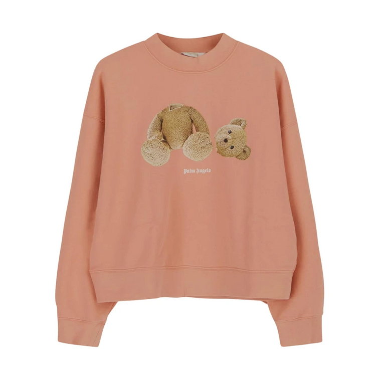 Przytulny Teddy Bear Sweatshirt Palm Angels