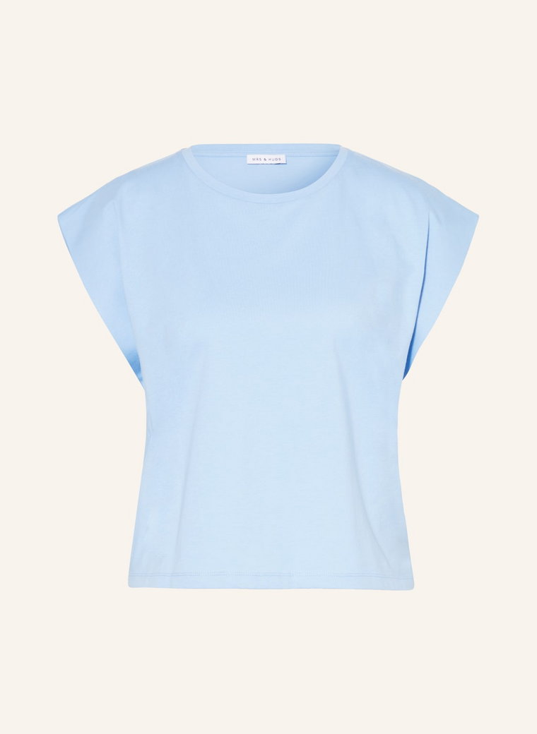 Mrs & Hugs T-Shirt blau