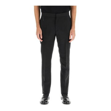 Wool and mohair tailored trousers Versace