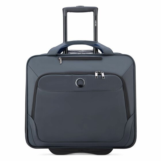 Delsey Paris 2-kołowy wózek biznesowy Parvis Plus z przegrodą na laptopa 38 cm grau