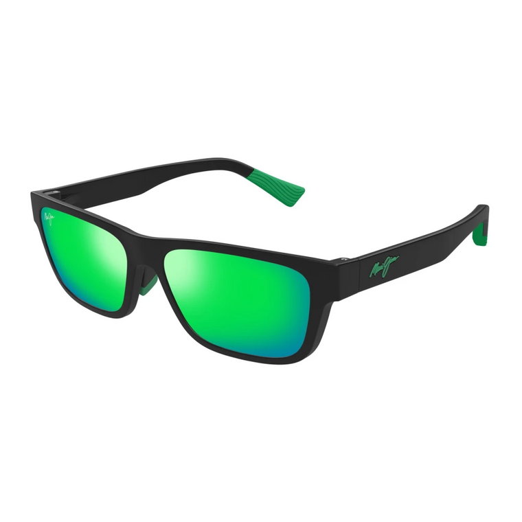 Keola Gm628-02 Matte Black Sunglasses Maui Jim