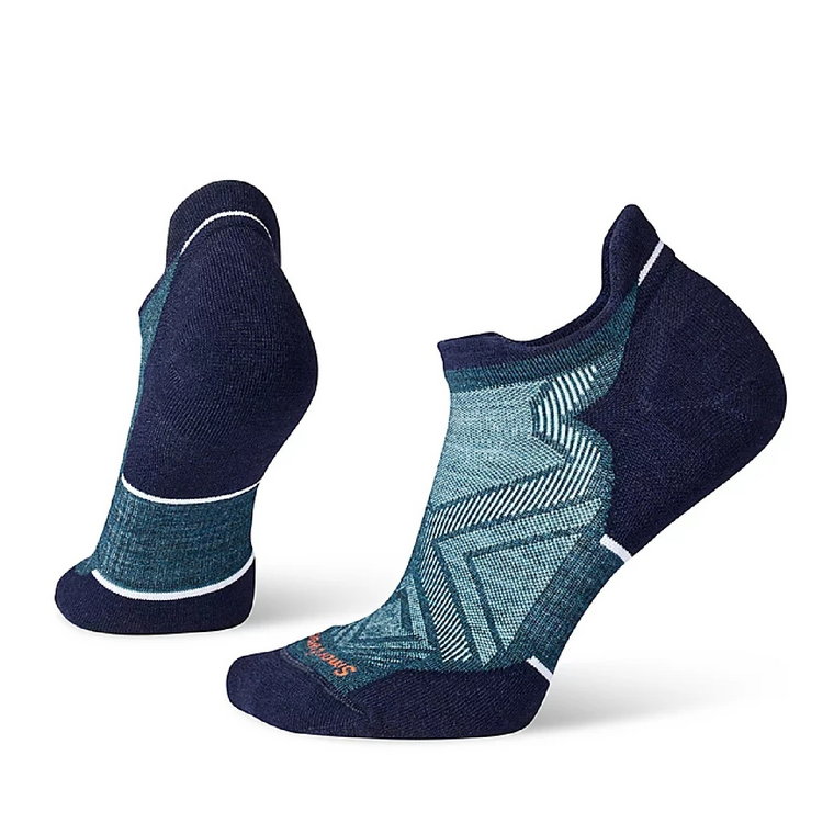 Skarpety do biegania stopki damskie Run Targeted Cushion Low Ankle Socks twilight blue - 34-37