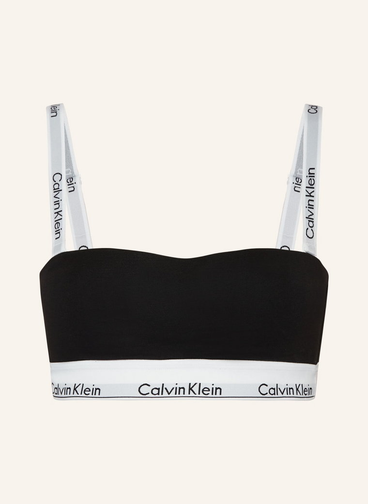 Calvin Klein Biustonosz Bandeau Modern Cotton schwarz