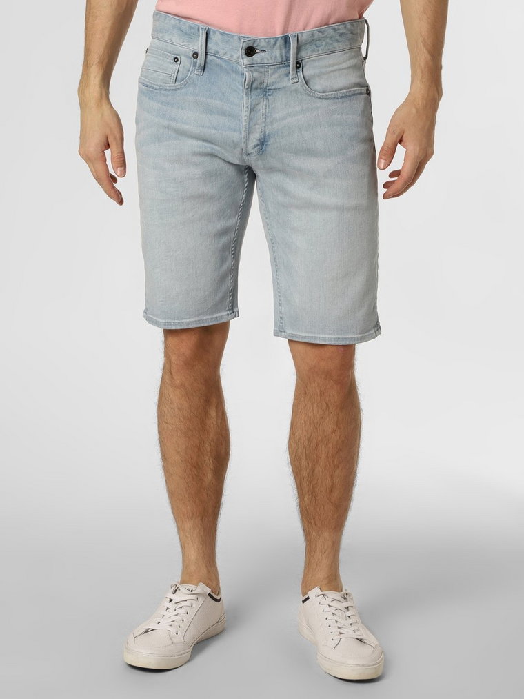 DENHAM - Męskie spodenki jeansowe  Razor Short, niebieski