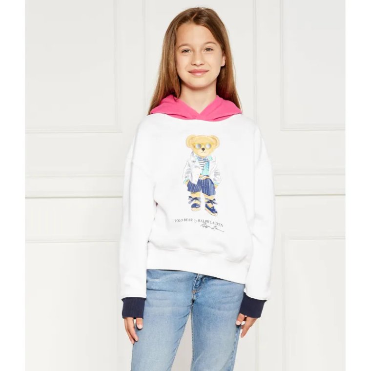 POLO RALPH LAUREN Bluza BEAR HOODIE-KNIT | Regular Fit