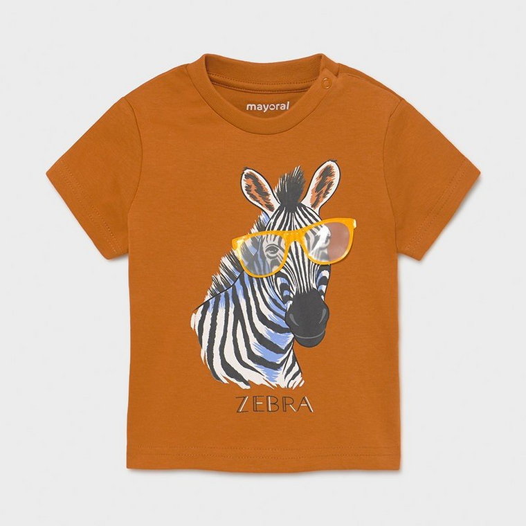 Mayoral, Koszulka K/R Zebra, rozmiar 80