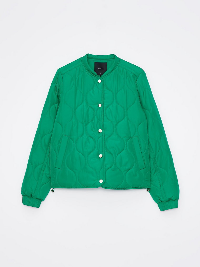 Mohito - Zielona pikowana kurtka - Zielony
