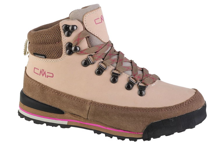 CMP Heka WP Wmn Hiking 3Q49556-15XM, Damskie, Beżowe, buty trekkingowe, nubuk, rozmiar: 36