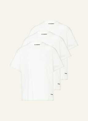 Jil Sander T-Shirt, 3 Szt. weiss