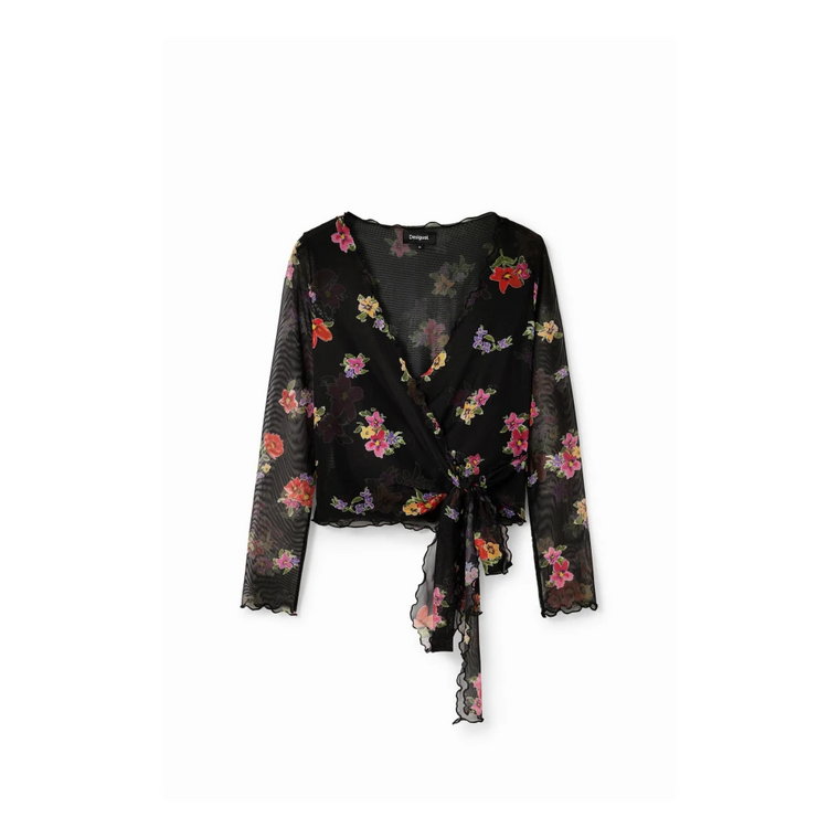 Czarny Damski Top Desigual