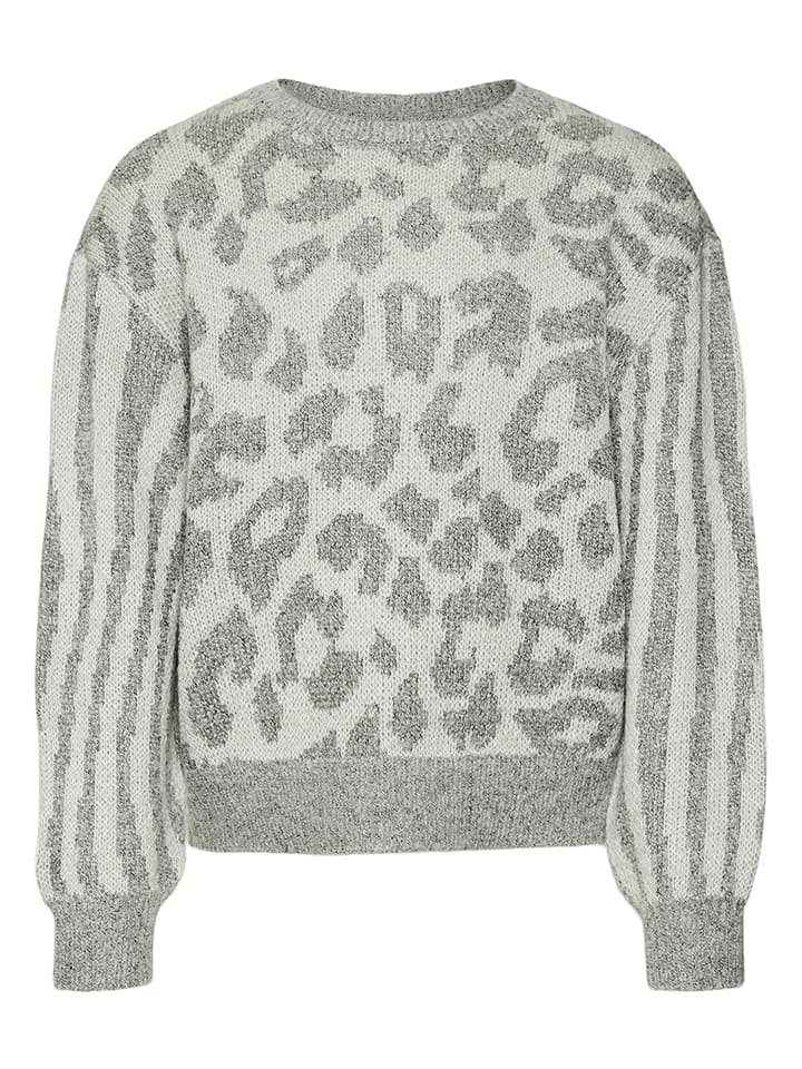 Vero Moda Girl Sweter w kolorze szarym