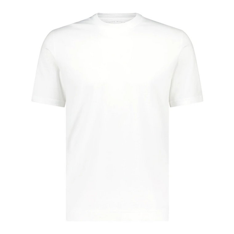 Klasyczny T-shirt z bawełny Fedeli