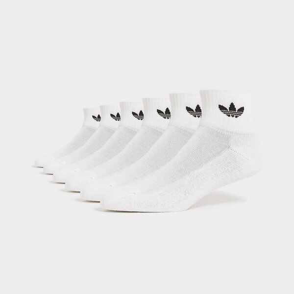 ADIDAS 6PK ORI QTR WHT