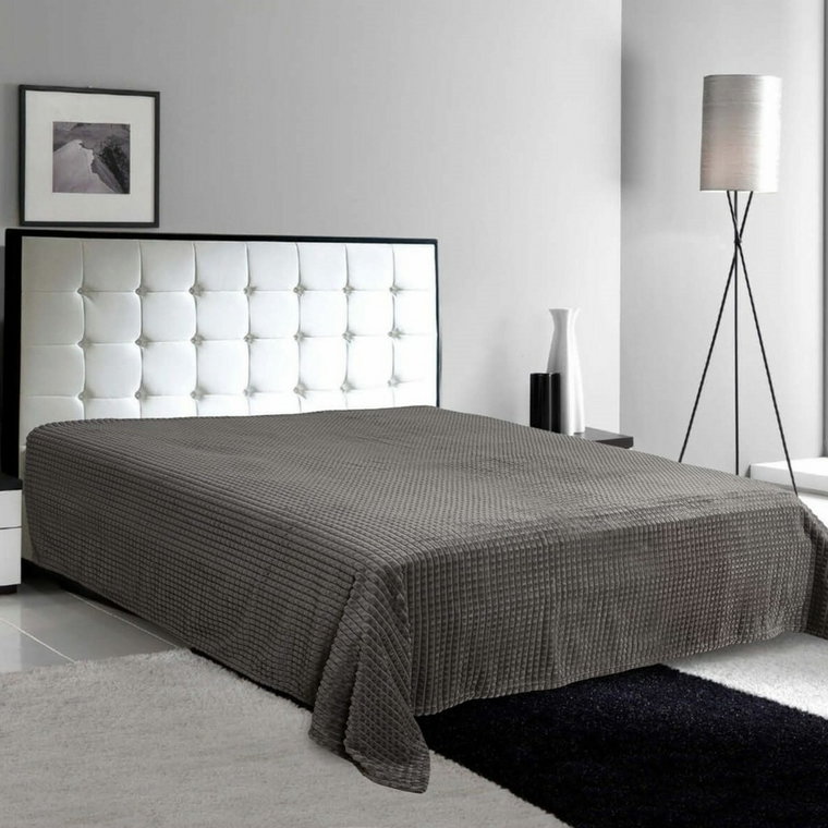 Matex Narzuta na łóżko Diamond ciemnoszary, 170 x 210 cm