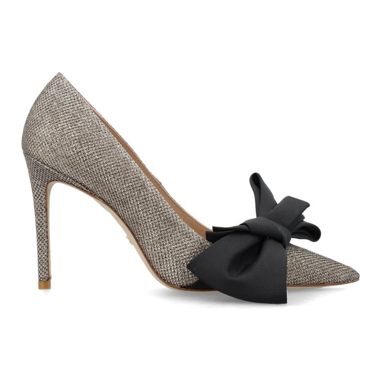 Czarna Pompa Loveknot - Buty Damskie Stuart Weitzman