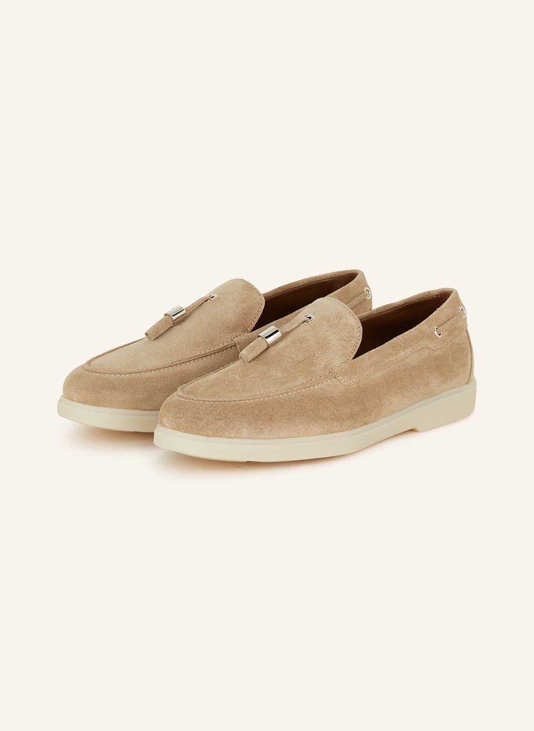 Giuseppe Zanotti Design Loafersy beige