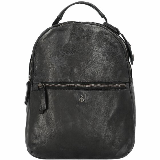 Harbour 2nd Anchor Love Carlotta City Backpack Leather 27 cm dark ash