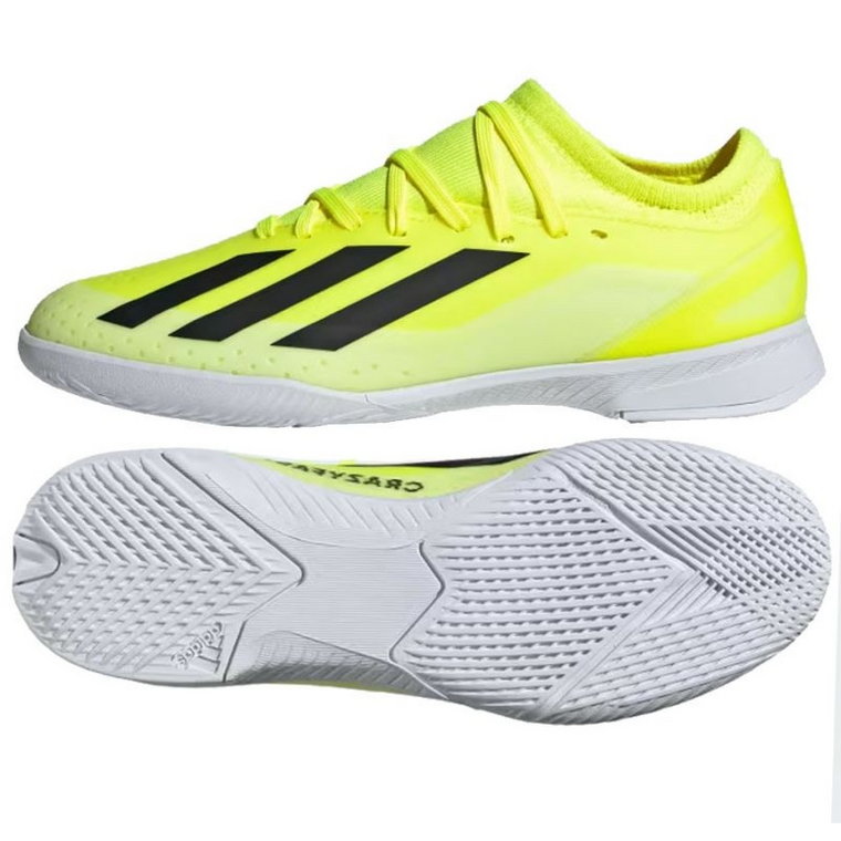 Buty piłkarskie adidas X Crazyfast League In Jr IF0685 żółte