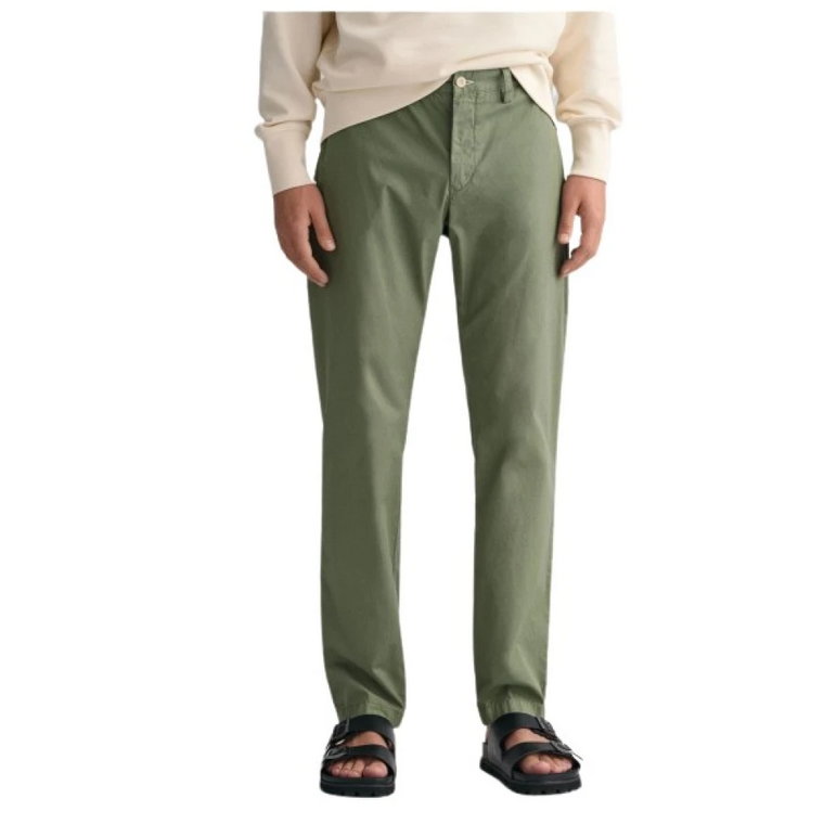 Spodnie Chino Slim Fit Hallden Gant