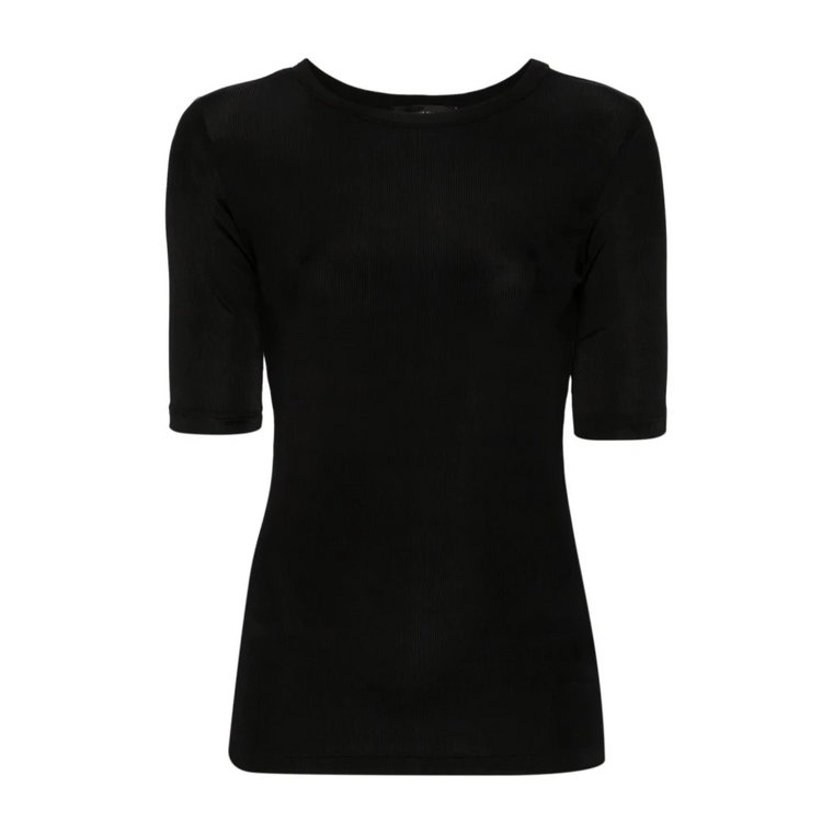 Czarne T-shirty i Pola dla kobiet Fabiana Filippi
