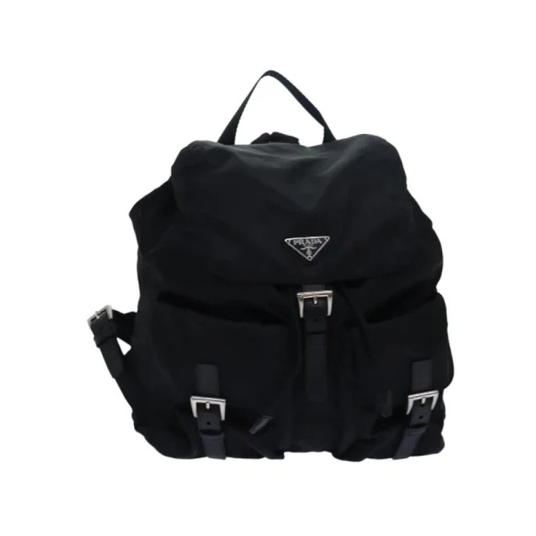 Pre-owned Nylon backpacks Prada Vintage