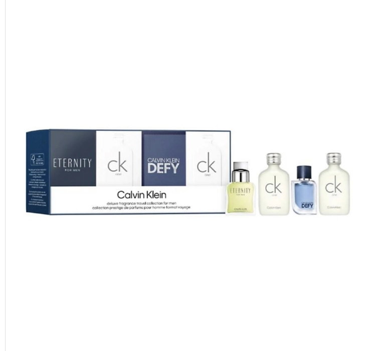 CALVIN KLEIN DELUXE FRAGRANCE TRAVEL COLLECTION FOR MEN ZESTAW PERFUM