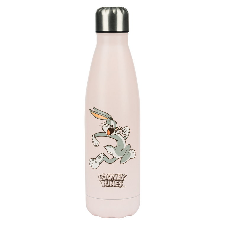 Butelka termiczna 500mL Różowa | wytrzymała i praktyczna | Warner Bros | królik Bugs