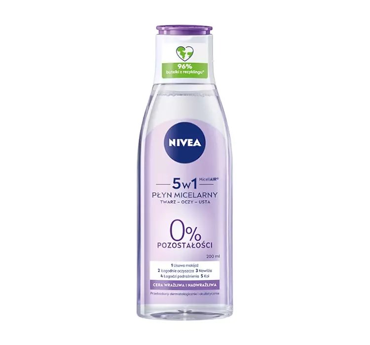 NIVEA PŁYN MICELARNY CERA WRAŻLIWA 200 ML