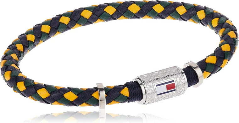 Firmowa męska bransoletka TOMMY HILFIGER model 2790455 (19CM )