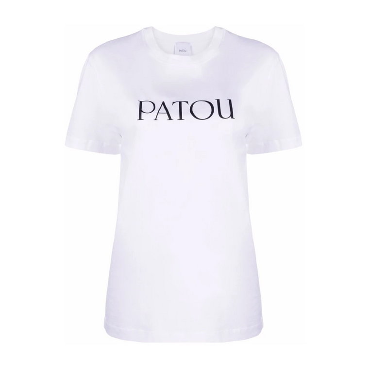 Biała Koszulka Essential Patou