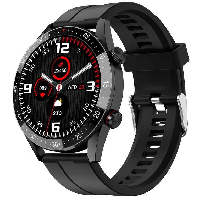 SMARTWATCH MĘSKI GRAVITY GT4-1 - WYKONYWANIE POŁĄCZEŃ, KROKOMIERZ (sg023a)