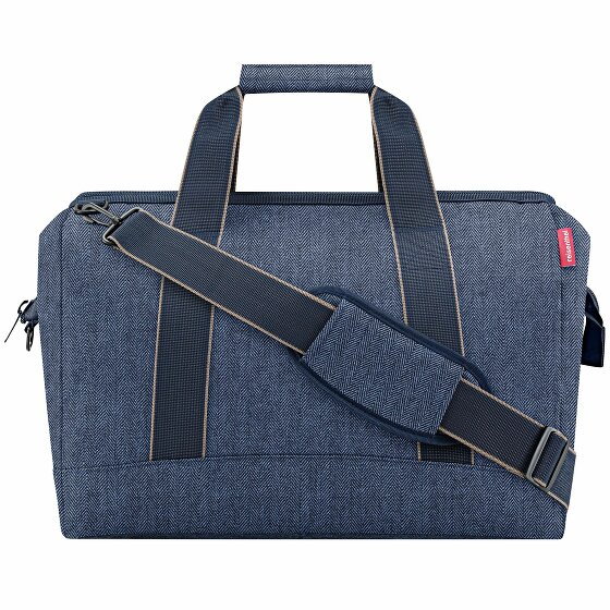 reisenthel Allrounder L Weekender Travel Bag 48 cm herringbone grey