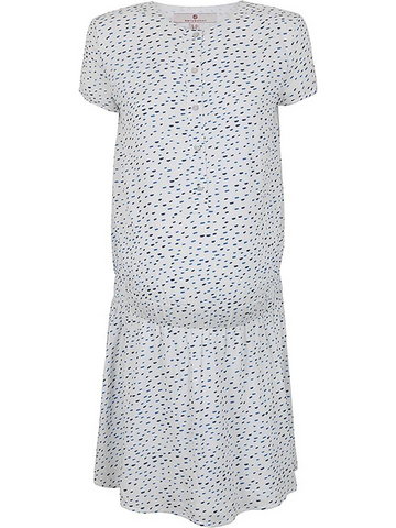 Bellybutton Sukienka w kolorze biało-niebieskim do karmienia