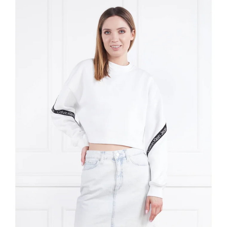 CALVIN KLEIN JEANS Bluza | Cropped Fit