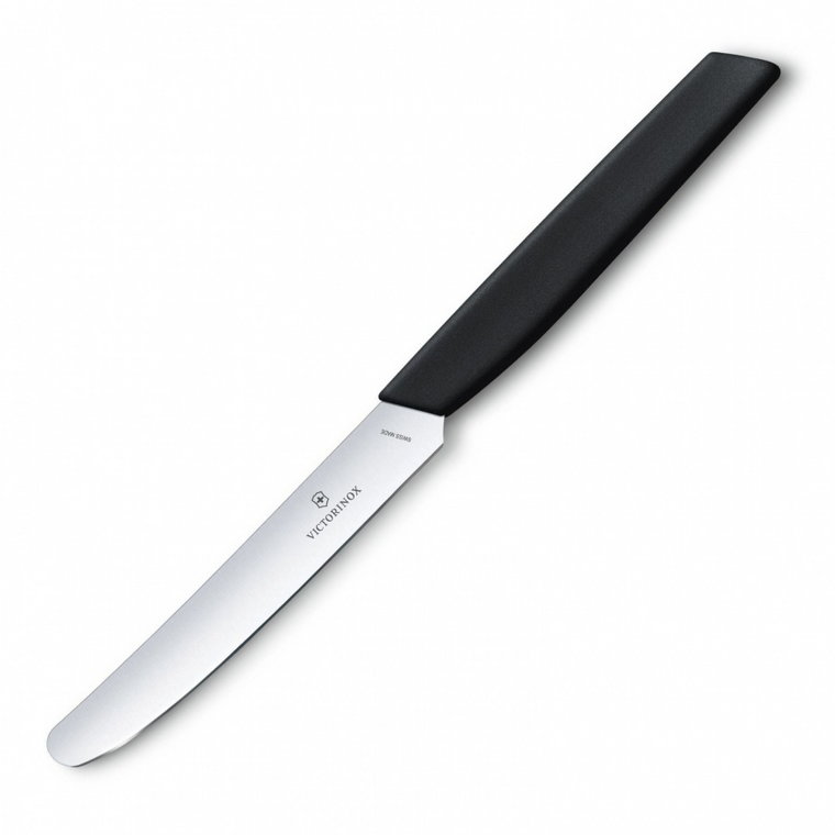 Victorinox - swiss modern - nóż stołowy - gładkie ostrze - 11 cm - czarny kod: 6.9003.11