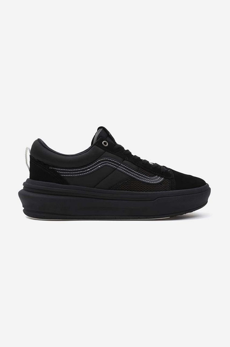 Vans tenisówki Old Skool Overt Plus damskie kolor czarny VN0005WJBKA-CZARNY