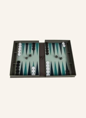 Printworks Gra Planszowa Classic Backgammon grau