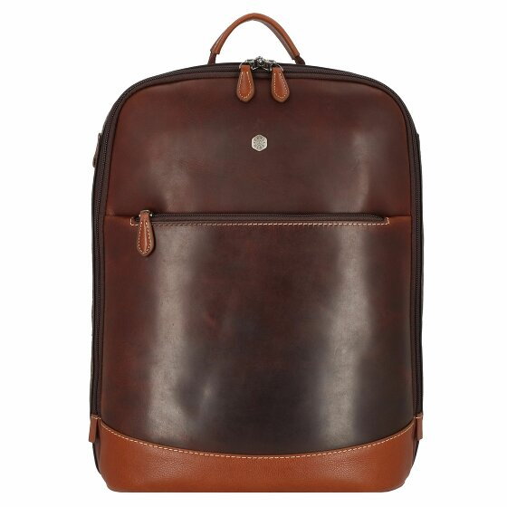 Jekyll & Hide Soho Backpack RFID Leather 41 cm Laptop Compartment two tone