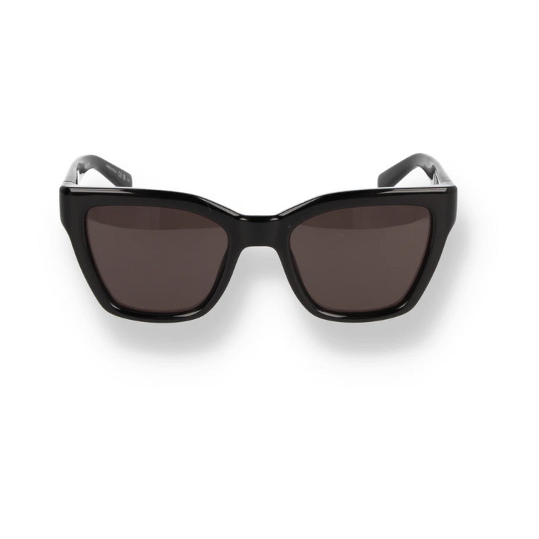 Czarne okulary przeciwsłoneczne w stylu Cat Eye Saint Laurent