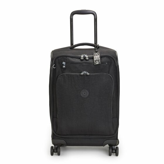 Kipling Basic New Youri Spin 4 kółka Walizka kabinowy S 56 cm black noir